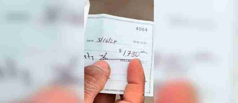 Joven se hace viral al mostrar su salario semanal en Estados Unidos como albañil