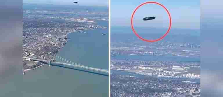 Pasajera de vuelo en Nueva York afirma haber visto un ovni