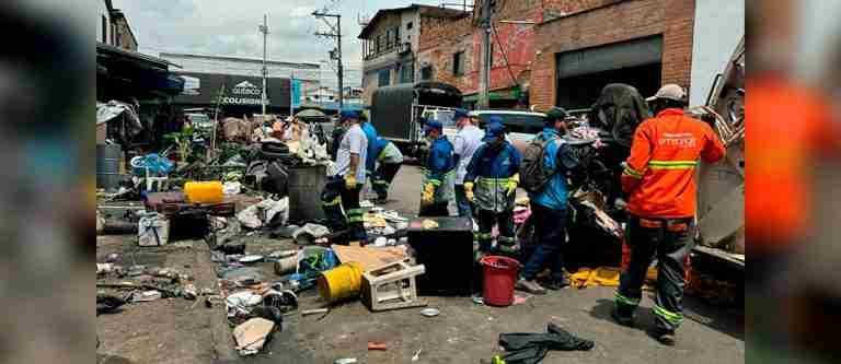 Medellín desmonta 357 cambuches
