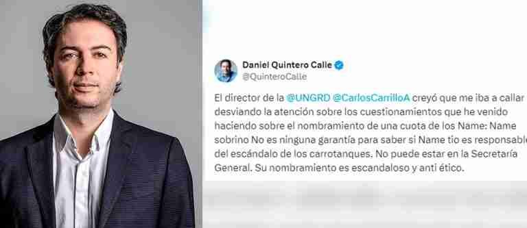 “Quintero tiene más investigaciones que el Covid”