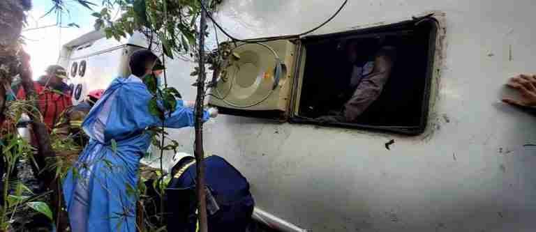Accidente de bus dejó cuatro personas muertas y 16 heridas en Boyacá