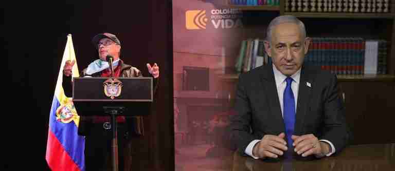 Continúa la pelea Petro vs. Netanyahu