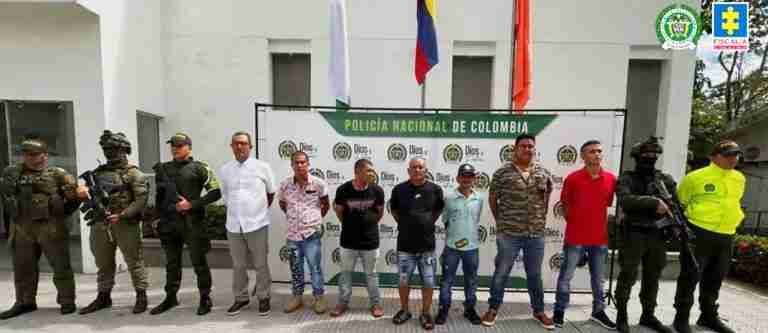 Ocho capturados por enviar toneladas de droga a EE. UU. por el Golfo de Urabá