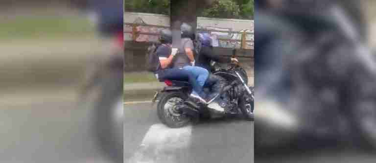Presuntos sicarios quedaron grabados en video después de un homicidio en Medellín