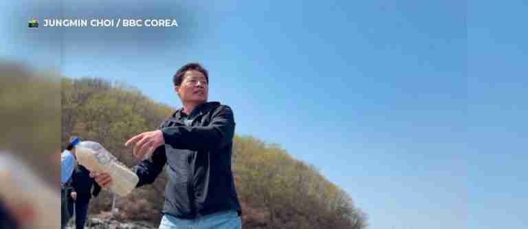 Activista envía botellas de arroz por el mar desde Corea del Sur para intentar salvar vidas en Corea del Norte