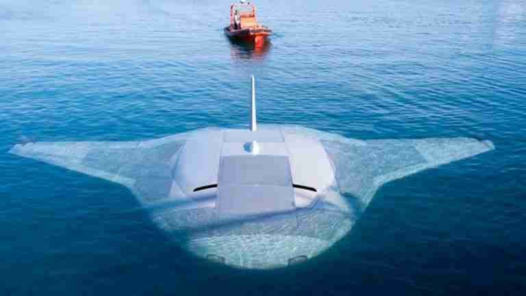 El dron submarino ‘Manta Ray’ supera su primera prueba en el océano con éxito