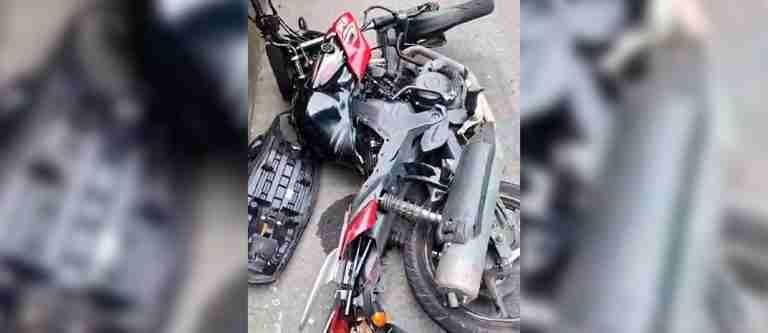 Dos fleteros, de nacionalidad extranjera, se accidentaron cuando huían de un atraco en Envigado