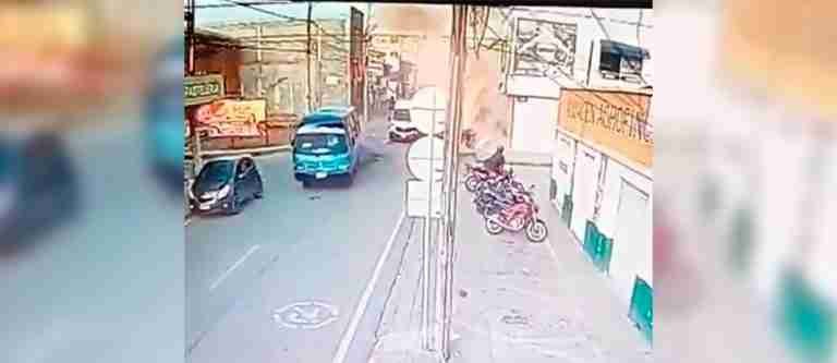 Así fue la explosión del atentado terrorista en Jamundí
