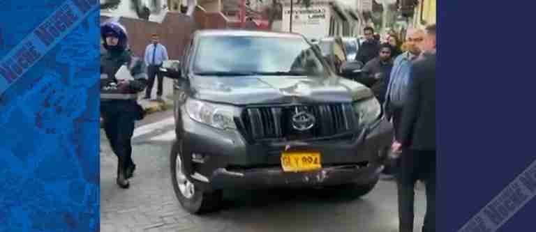 Una camioneta, del esquema de seguridad de una congresista, atropelló un ciclista
