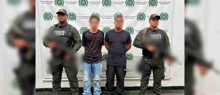 Dos personas fueron capturadas por extorsión y desplazamiento forzado en Medellín