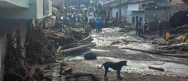 Las fuertes lluvias en Antioquia dejan tres personas muertas y dos desaparecidas 