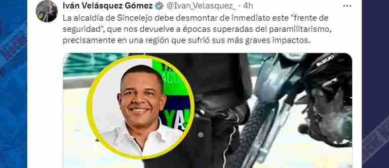 Frente de seguridad privado generó rifirrafe entre el ministro de Defensa y un alcalde 