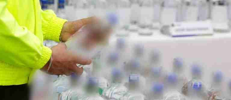 Incautan licor y cigarrillos de contrabando valorados en más de $30 millones en Medellín