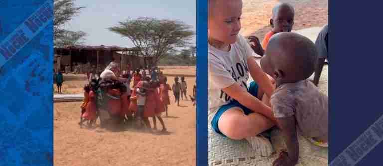 Transformando vidas: la inspiradora historia de una madre y su hijo en África