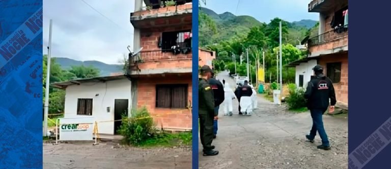 6 personas acribilladas en dos masacres en Antioquia