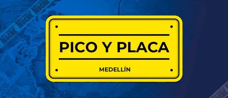 Así quedó el Pico y Placa para el segundo semestre de 2024 en Medellín