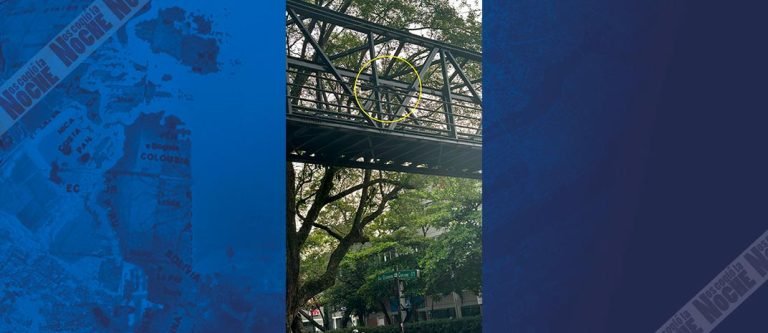 Otra vez, una bandera alusiva al ELN genera inseguridad en Medellín