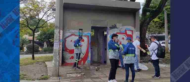 Demolieron baño público que era utilizado para el consumo y venta de estupefacientes