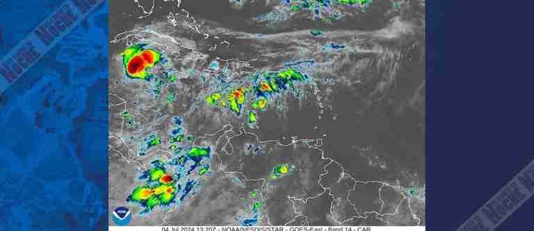 Alerta roja en La Guajira por huracán Beryl
