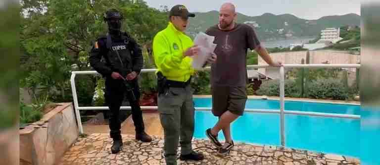 Capturan a líder de narcotráfico internacional en Santa Marta, Taganga