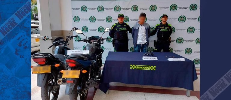 En medio de balacera, las autoridades capturaron dos ladrones en Bello
