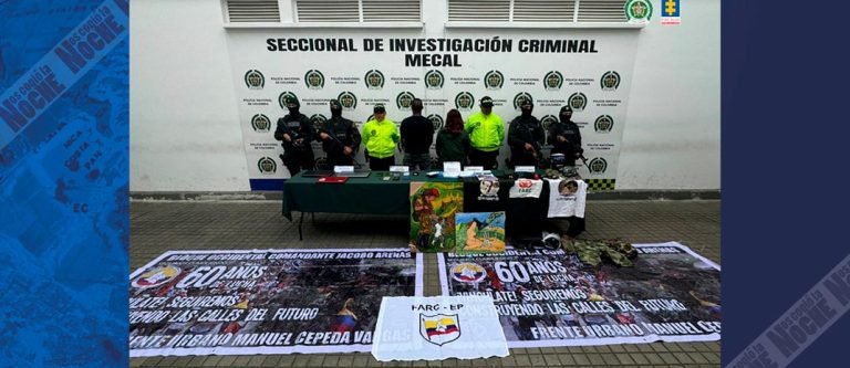 Enviaron a la cárcel a un presunto cabecilla de las disidencias de las Farc