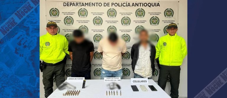 En Yarumal capturaron a tres personas acusadas de coordinar los homicidios en el municipio