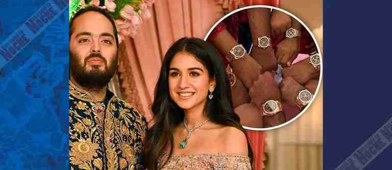 Regalos de lujo en la boda de Anant Ambani: padrinos reciben relojes de $240.000 US