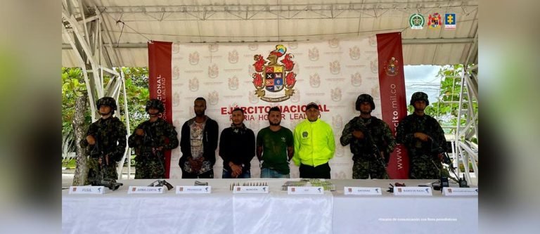 Capturados tres expertos en telecomunicaciones del Clan del Golfo 
