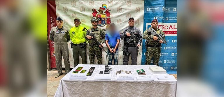 Capturado alias ‘Soldado’, presunto narcotraficante del Clan del Golfo