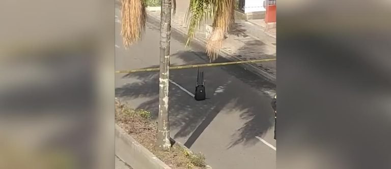Una maleta bomba en mitad de la vía generó alerta de bomba en Itagüí