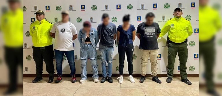 Certero golpe a grupo delincuencial de Bello deja 4 capturados