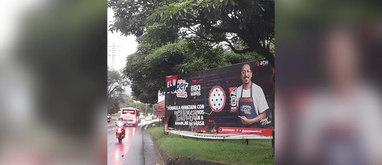 Esta vez sí apareció abierta la bandera del ELN en el Valle de Aburrá