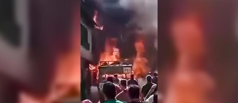 Este video es pieza clave en la investigación del incendio en San Rafael