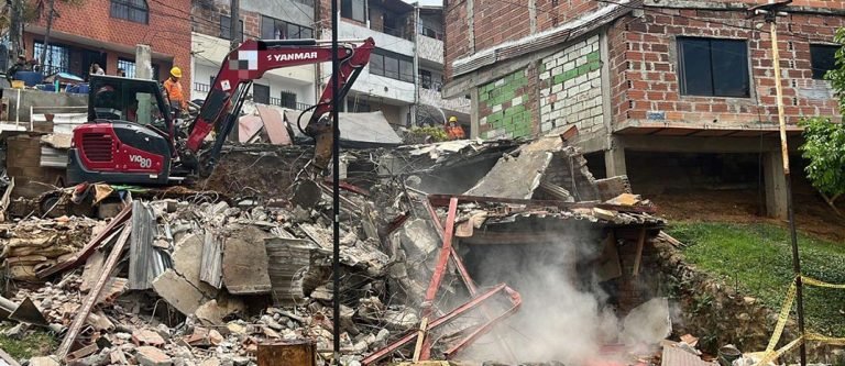 Demolieron una vivienda construida ilegalmente en Aranjuez 