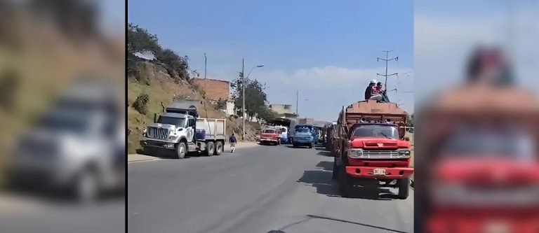 El paro camionero llegó a Bogotá: se presentan bloqueos intermitentes en dos puntos críticos