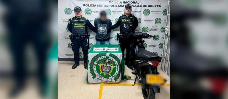 Lo capturaron cuando huía de un hurto en la comuna 11 de Medellín
