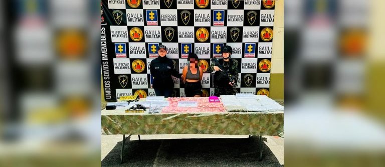 Le incautaron 2080 dosis de cocaína al Clan del Golfo