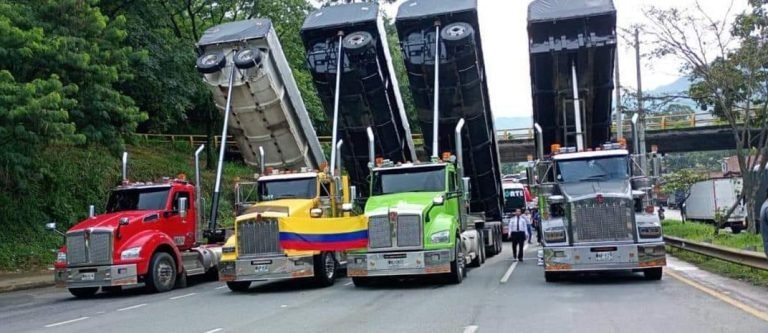 Antioquia tiene 12 puntos críticos de movilidad este jueves por el paro camionero
