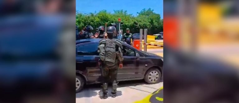 Se agudizó la protesta en el peaje Papiros de Puerto Colombia