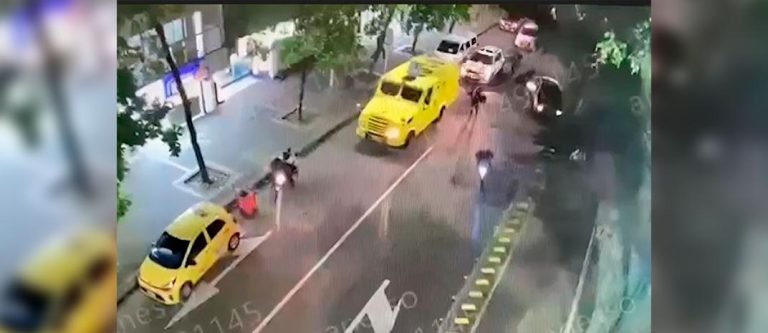 La Policía frustró un atraco a un carro de valores con más de 600 millones de pesos en Medellín