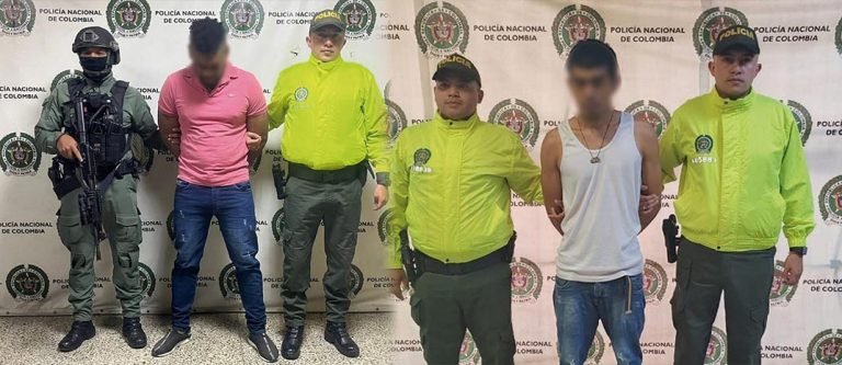 En el Valle de Aburrá capturaron a 2 presuntos asesinos e incautaron más de 400 mil gramos de marihuana