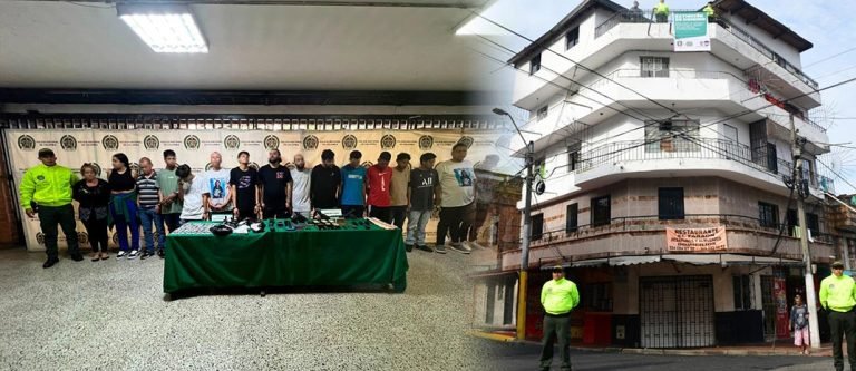 Mega operativo en Medellín dejó 16 capturas y extinción de dominio por más de 1.200 millones de pesos 