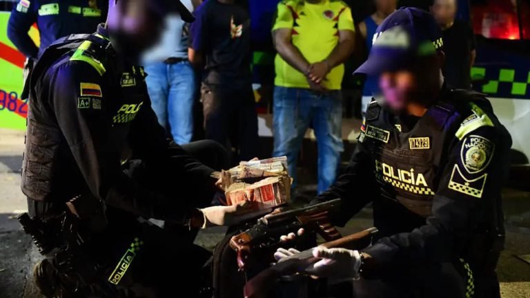 Con disparos, presuntos delincuentes, se robaron 198 millones de pesos en Belén: la Policía los capturó