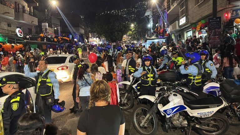Operativos contra las caravanas en motos de Halloween dejaron más de 1.000 sancionados y 430 motos inmovilizadas 