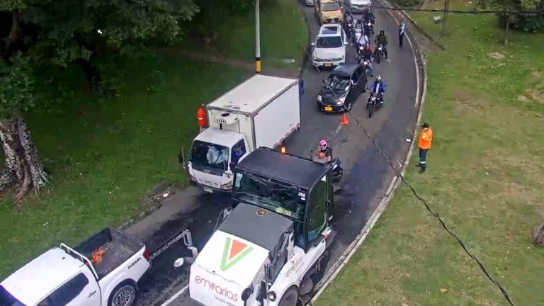 Así se comporta a esta hora la movilidad en Medellín