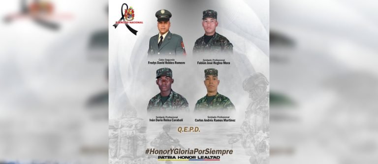 Ataque armado en Anorí deja cuatro soldados muertos