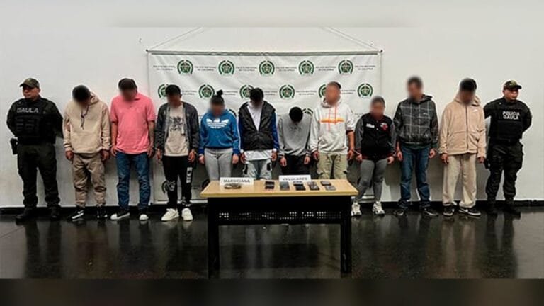 15 personas acusadas de extorsionar en La Estrella, fueron privadas de la libertad 