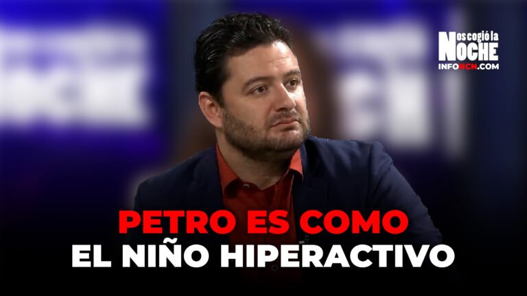 Petro es como el niño hiperactivo que usted lo descuida media hora y quema la casa