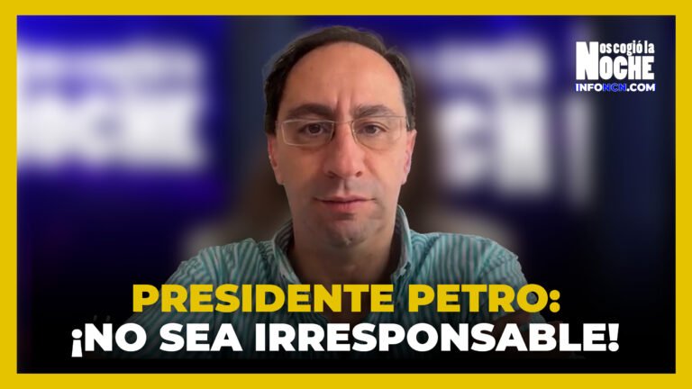 Presidente Petro: ¡No sea irresponsable!